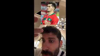 ردة فعل بلال حداد هاترك براهيم دياز ابن ريال مدريد هدف سفيان رحيمي انتصار المغرب 7-0 ليسوتو 😱🔥