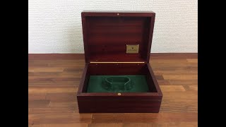 Rolex Wooden Watch Box Daytona 81.00.71 + Free Shipping