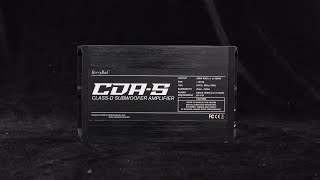 CDA-S | TI TPA3255 Mono 300W Class D Car Audio Subwoofer Amplifier | High Level Input & DSP Control