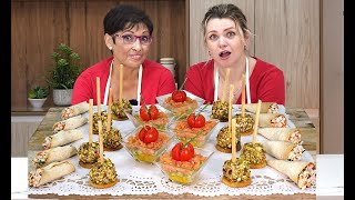 CANAPÉS PARA NAVIDAD MUY RÁPIDOS Y DELICIOSOS CON @LoliDominguezJimenez  CANAPES PARA FIESTAS