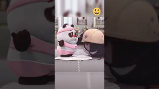 【熊猫班卜❤】Jamboo Panda is failing to lose his weight lol || #panda #shorts #funnypanda #viralshorts