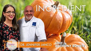 Pumpkin Fries & Pumpkin Hummus | Chef Anthony Bonett | Cooking for Baby & Me