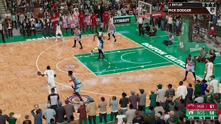 Jimmy Butler Self Alley Jam on Jayson Tatum - NBA 2K21 Online