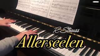 Allerseelen, in Eb Major, Karaoke, Accompaniment, R.Strauss