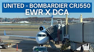 TRIP REPORT | United Airlines - Bombardier CRJ550 - Newark (EWR) to Washington D.C (DCA) | Economy