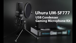 Uhuru UM-SF777 USB Condenser Microphone Unboxing | Amazing Mic Under Three Thousand