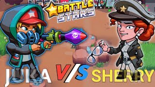 JUKA VS SHERRY WHO IS BEST ? BATTLE STARS PLAY WITH TECHNO || GAMEPLAY #4