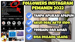 AMAN TANPA LOGIN!! Cara Menambah Followers Instagram PERMANEN Tanpa Akun Tumbal - FOLLOWERS IG 2022