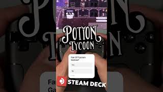 Would You Play It? Potion Tycoon running on #steamdeck #gaming @daedalic