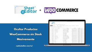 WooCommerce – Ocultar Productos sin Stock en Masivamente