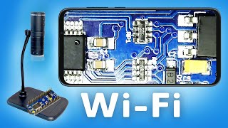 Беспроводной Wi-Fi микроскоп | Подробный обзор