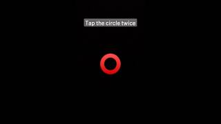 tap the circle twice #shorts #funny