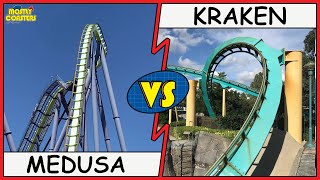 Medusa VS Kraken - Which is the BEST Floorless Coaster?