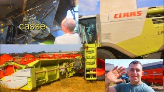 DE LA CASSE SUR LA LEXION ( moisson orge 2024 )