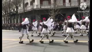 Greek Independence day#Evzone parade#March 24,2024#shorts