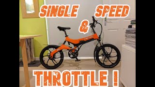 E-bike-PX-id - Single Speed & Throttle Conversion