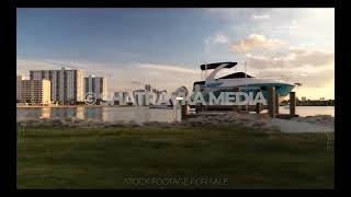 Exploring Hollywood, Florida's Beautiful Residential Neighborhoods | January 2021 Stock Footage