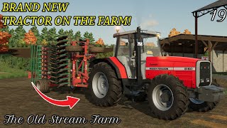 New Tractor On The Farm - Massey Ferguson 8160 - The Old Stream Farm Ep 19 - Farming Simulator 22