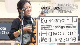 【ライブ映像】Kaimanahila n Hawaiian wedding song @メルボルンウクレレフェスティバル2020