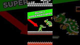 Super Mario Bros : Jouer avec LINK ! #mario #zelda