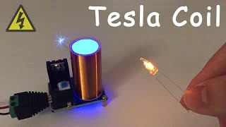 Small and Powerful TESLA COIL (Plasma Spark)