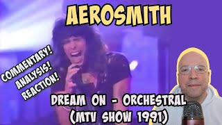 Aerosmith - Dream On (with orchestra) - 1991 LIVE PERFORMANCE (MTV) COMMENTARY/ANALYSIS/REACTION