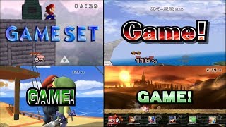 Evolution of 'Game!' In Super Smash Bros. (1999 - 2014)