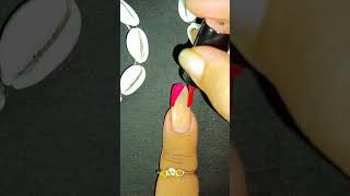 Easy nail art design 🥰💅😍 #shortsfeed #nailart #simplenails #nailartdesigns #shortsvideo #ashortaday