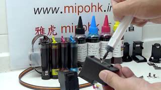 Canon PG-740 CL-741 PG-140 CL-141 PG-240 CL-241 PG-540 CL-541 PG-640 CL-641 CISS Setup by mipohk