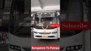 Launched Special Bus From Bangalore To Pampa #shorts #buslover #ayyappa #ytshorts