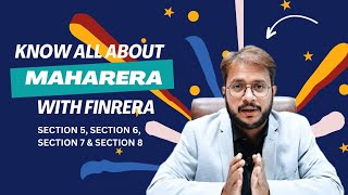 Know alll about Maharera with Finrera I Learn about Section 5, 6, 7 & 8 #rera #realestate