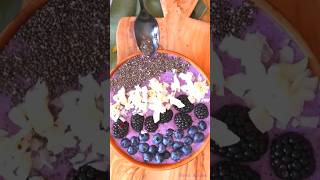 How to Make a Perfect Smoothie Bowl? #shorts #dessert