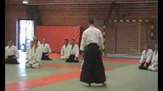 6/6 Aikido Lund 2006, Lewis de Quiros, kokyu-nage applied