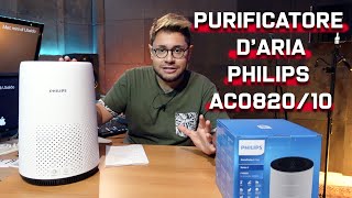 Purificatore d'aria per casa e studio Philips AC0820-AC0830/10 - Unboxing e Recensione