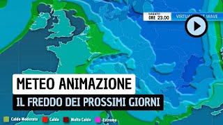 Meteo Animazione: il freddo dei prossimi giorni