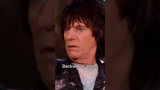 Jeff Beck on experimentation.