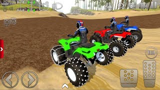 Extreme Dirt ATV Quad Motocross Bike Multiplayer Off-road Impossible Racing Android Gameplay