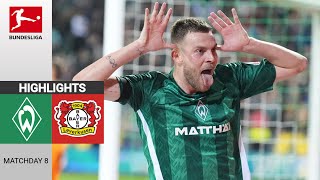 SV Werder Bremen - Bayer 04 Leverkusen | 2:2 | Zusammenfassung | Bundesliga 2024-25