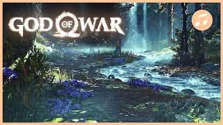 GOD OF WAR Fafnir's Ravine Music + Nature Ambience | 1 HOUR