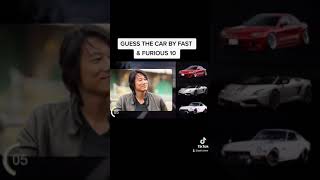 GUESS THE CAR BY FAST & FURIOUS CHARACTER | CAR LOGO QUIZ #shorts