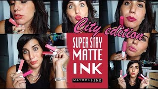 NUOVE Superstay Matte Ink "City Edition" Maybelline