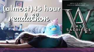 I FINISHED THE SERIES! | Vampire Academy 48-ish hour readathon