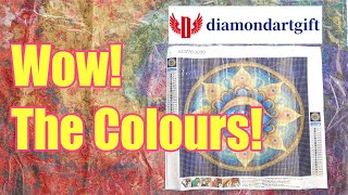 DIAMONDARTGIFT Unboxing / First Impressions | 2 Diamond Painting Kits