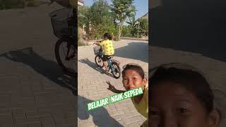 Belajar Naik Sepeda // Sepeda Lipat // sepeda lipat Tabibitho