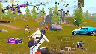 Poco X3 Pro 4 Finger Gyro 🔥 Solo Vs Squad 😍 Arbi Lobby 😱 Pubg Mobile!!