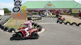 Jabin on a motorcycle @ Great Yarmouth