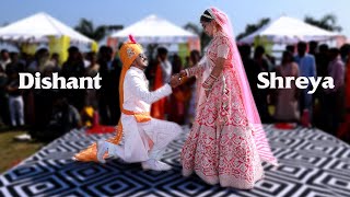 Surprise Groom Dance for Bride / Dishant Shreya / Sajan ji ghar aaye / Tenu leke / By Remifilmsmaker