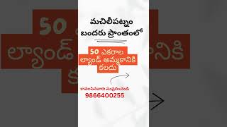 50 Acres Land For Sale in Bandar, Vijayawada | Amaravathi Capital | Amaravati | 9866400255