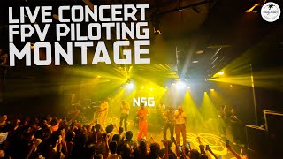 FPV Drone Piloting in Live Concert Venues around Europe 🇪🇺 with NSG Music