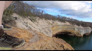 Trail Running at Pictured Rocks National Lakeshore - Chapel Beach Run